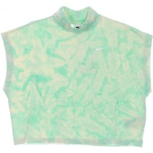 Nike, Gewassen Jersey Top voor Dames Groen, Dames, Maat:L