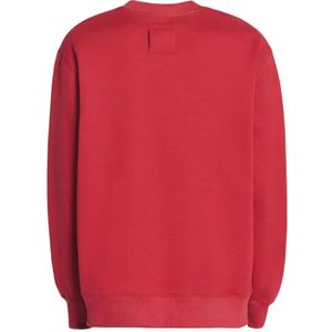 Lanvin, Sweatshirts & Hoodies, Heren, Rood, L, Katoen, Rode Archiefprint Sweater