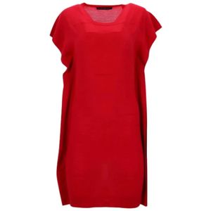 Balenciaga Vintage, Pre-owned, Dames, Rood, M, Wol, Pre-owned Wool dresses