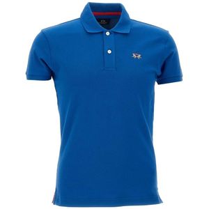 La Martina, Polo Shirts Blauw, Heren, Maat:L