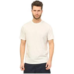 Armani Exchange, Tops, Heren, Wit, L, Katoen, T-Shirts
