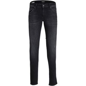 Jack & Jones, Jeans, Heren, Zwart, W33 L34, Denim, Slim-fit jeans