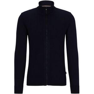 Hugo Boss, Truien, Heren, Blauw, M, Hugo Boss-Cardigan