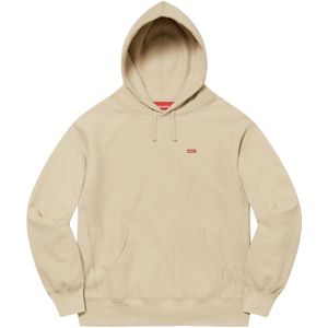 Supreme, Sweatshirts & Hoodies, Heren, Beige, L, Katoen, Beperkte oplage capuchontrui taupe