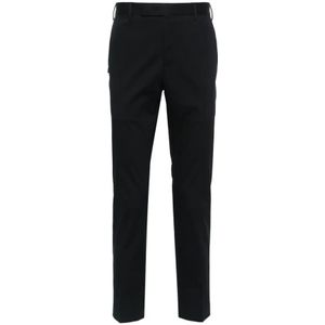 PT Torino, Broeken, Heren, Blauw, L, Katoen, Blauwe Slim Fit Katoenen Broek