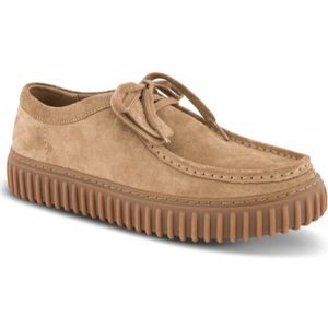 Clarks, Schoenen, Heren, Beige, 46 EU, Suède, Premium Suède Herenschoenen