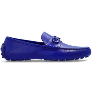 Salvatore Ferragamo, Mooie mocassins Blauw, Heren, Maat:40 1/2 EU