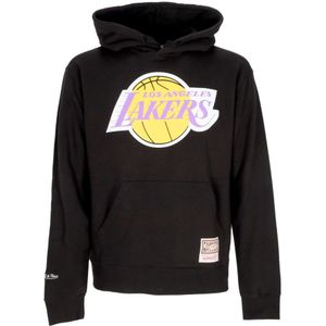 Mitchell & Ness, Sweatshirts & Hoodies, Heren, Zwart, M, NBA Team Logo Hoodie Zwart