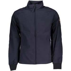 Napapijri, Jassen, Heren, Blauw, S, Polyester, Blazers