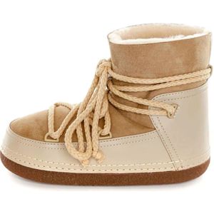 Inuikii, Schoenen, Dames, Beige, 39 EU, Wol, Winter Boots