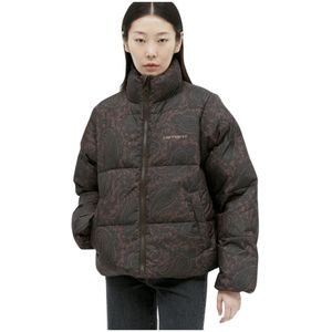 Carhartt Wip, Jassen, Dames, Bruin, S, Polyester, Jassen