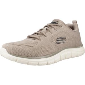 Skechers, Schoenen, Heren, Beige, 43 EU, Track Front Runner Sneakers