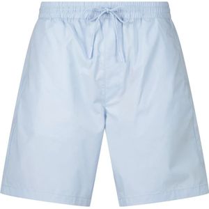 Hugo Boss, Korte broeken, Heren, Blauw, S, Katoen, Short Shorts