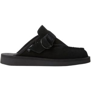 Suicoke, Lemi-Sab Mules - Stijlvolle en Comfortabele Klompen Zwart, Heren, Maat:44 EU