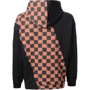 Sprayground, Sweatshirts & Hoodies, Heren, Bruin, M, Katoen, Grijze Katoenen Hoodie met Logoprint