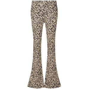 Hugo Boss, Dierenprint Flare Broek Veelkleurig, Dames, Maat:L