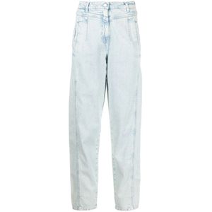 Iro, Jeans, Dames, Wit, L, Katoen, Witte Straight Jeans Casual Stijl