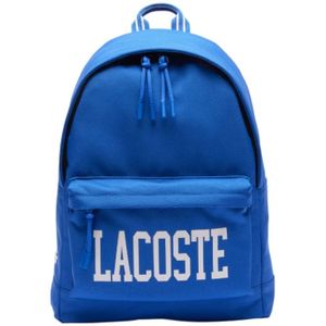 Lacoste, Tassen, Heren, Blauw, ONE Size, Polyester, Backpacks