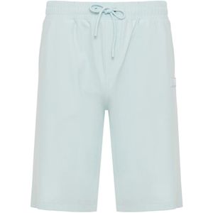 Karl Lagerfeld, Korte broeken, Heren, Blauw, S, Polyester, Casual Shorts, Klassieke Pasvorm