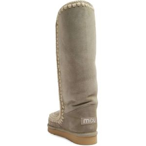 Mou, Schoenen, Dames, Beige, 36 EU, Beige Enkellaarsjes voor Vrouwen