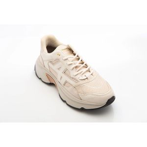 Nubikk, Schoenen, Dames, Beige, 36 EU, Leer, Comfortabele Beige Sneaker Ross Trek Edge