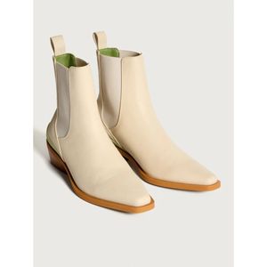 Hoff, Schoenen, Dames, Beige, 41 EU, Off White Cowboy Rodeo Laars