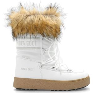 Moon Boot, Ltrack Low Monaco sneeuwlaarzen Wit, Dames, Maat:36 EU