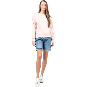 Pepe Jeans, Sweatshirts & Hoodies, Dames, Roze, M, Katoen, Sweatshirt