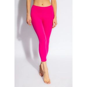 Dsquared2, Broeken, Dames, Roze, M, Katoen, Leggings with logo