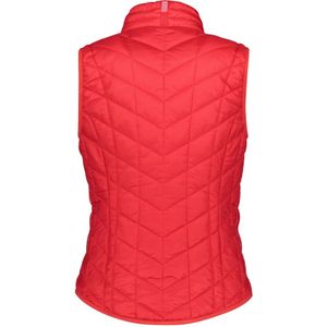 Betty Barclay, Jassen, Dames, Rood, 3Xl, Gewatteerd vest met opstaande kraag