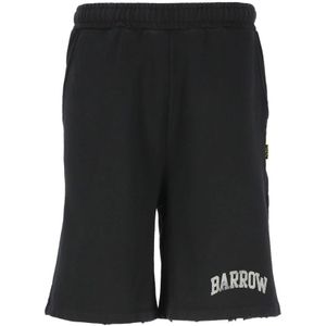 Barrow, Korte broeken, Heren, Zwart, L, Katoen, Casual Shorts