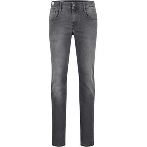 Replay, Slim-Fit Hyperflex Jeans Grijs, Heren, Maat:W33 L34