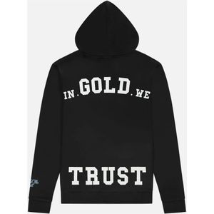 In Gold We Trust, Sweatshirts & Hoodies, Heren, Zwart, L, De Beruchte Zwarte Hoodie