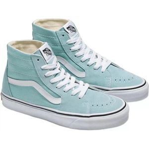 Vans, Schoenen, Dames, Blauw, 40 EU, Canvas High-Top Sneakers