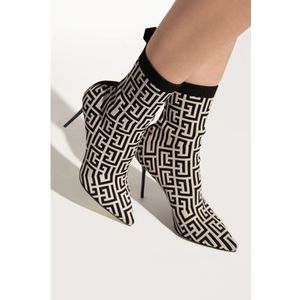 Balmain, Schoenen, Dames, Veelkleurig, 38 EU, Skye soklaarzen