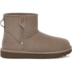 Ugg, Schoenen, Dames, Grijs, 40 EU, Klassieke Mini Ritslaarzen