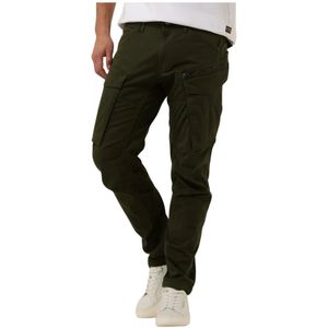 G-Star RAW Rovic Zip 3d Regular Fit Cargobroek met Biologisch Katoen 6059 Dk Bronze Green