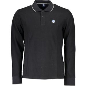 North Sails, Polo Shirts Zwart, Heren, Maat:M