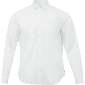 Armani Exchange, Overhemden, Heren, Wit, M, Katoen, Casual Shirts