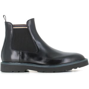 PS By Paul Smith, Schoenen, Heren, Zwart, 45 EU, Zwarte Chelsea Platte Schoenen