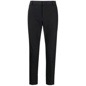 PT Torino, Blauwe Pantalon met Verborgen Rits Blauw, Heren, Maat:S