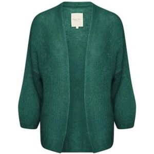 Part Two, Truien, Dames, Groen, L, Gezellige en stijlvolle Mohair Blend Cardigan