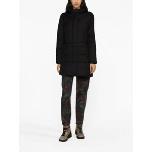 Woolrich, Mantels, Dames, Zwart, M, Parkas