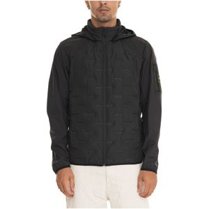 Boss, Jassen, Heren, Zwart, 3Xl, Warme Winter Puffer Jas