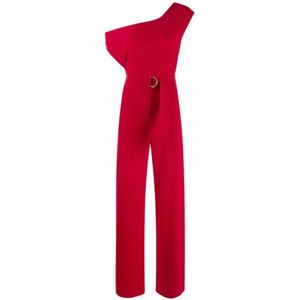 Norma Kamali, Jumpsuits Rood, Dames, Maat:M