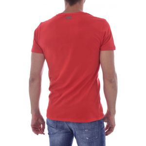 Karl Lagerfeld, Tops, Heren, Rood, XL, T-shirt