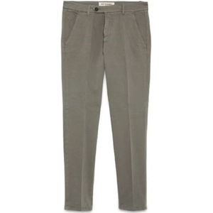 Roy Roger's, Broeken, Heren, Grijs, W36, Katoen, Grijze Winter Gabardine Broek