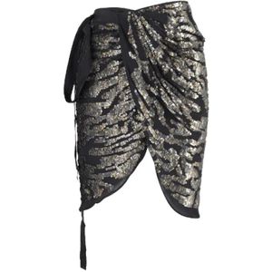 Isabel Marant Pre-owned, Pre-owned, Dames, Zwart, S, Polyester, Pre-owned Polyester bottoms