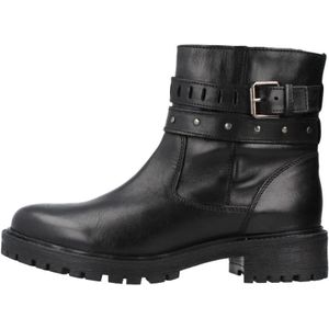 Geox, Schoenen, Dames, Zwart, 36 EU, Enkellaarsjes