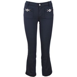 Liu Jo, Broeken, Dames, Blauw, W26, Slim Fit Microflair Jeans